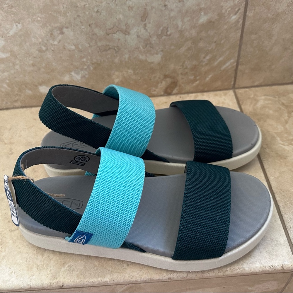 Keen Women's Sandals in Teal and Aqua - Picture 9 of 15